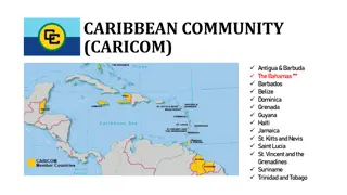 Overview of CARICOM: TFA Strategy and Regional Initiatives