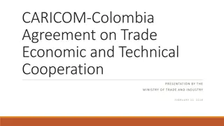 Overview of CARICOM-Colombia Trade Agreement