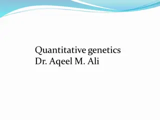 Contrasting Qualitative and Quantitative Traits in Genetics