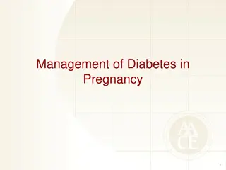 Managing Diabetes in Pregnancy: Preconception and Post-conception Care