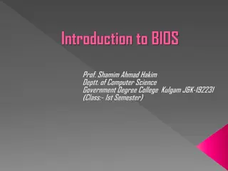 The Basics of BIOS in Computers