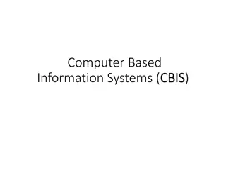 Computer-Based Information Systems (CBIS)