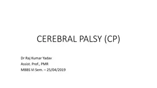 Cerebral Palsy: Causes, Risk Factors, and Pathology