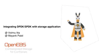 Integrating DPDK/SPDK with Storage Applications for Improved Performance