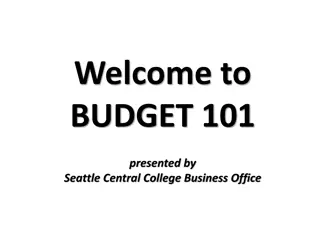 Budget Reports and Fund Accounting Basics