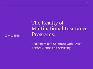 Challenges and Solutions in Multinational Insurance Programs