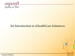 Innovative eHealth Initiatives by Argusoft: Revolutionizing Healthcare Services