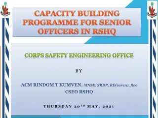 The Role of Corps Safety Engineering Office in Enhancing Road Safety