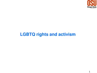 LGBTQ Rights and Activism: A Historical Perspective