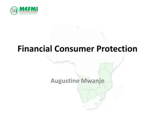 Financial Consumer Protection Initiatives in Eastern and Southern Africa