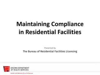 Ensuring Compliance in Residential Facilities by Arizona Department of Health Services