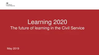 The Future of Learning in the Civil Service