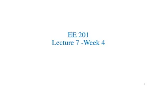 Electrical Engineering Lecture on Methods of Analysis and Selected Topics