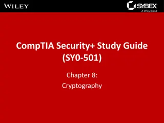 Overview of Cryptography Techniques and Algorithms