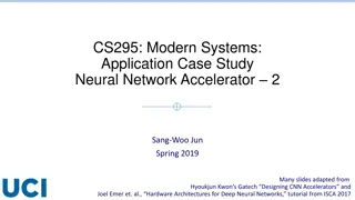 The Need for Neural Network Accelerators in Modern Systems