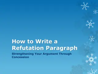 Mastering the Refutation Paragraph in Academic Writing