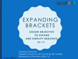 Mastering Algebra: Expanding and Simplifying Brackets with Anne Gilleran