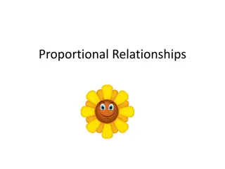 Understanding Proportional Relationships in Everyday Scenarios