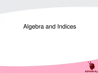 Algebra Rules and Properties