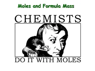 Moles and Formula Mass in Chemistry