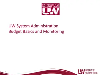 Understanding UW System Administration Budget Basics