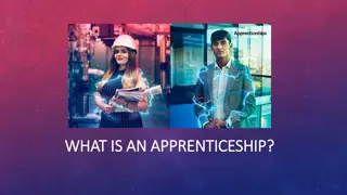 What is an Apprenticeship and How will I Study as an Apprentice?