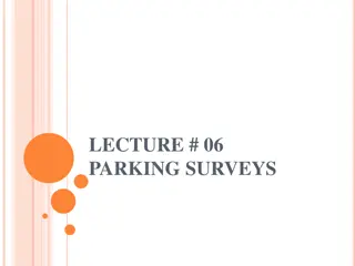 Understanding Parking Surveys for Urban Planning