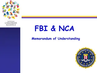 Understanding the FBI and NCA Memorandum of Understanding