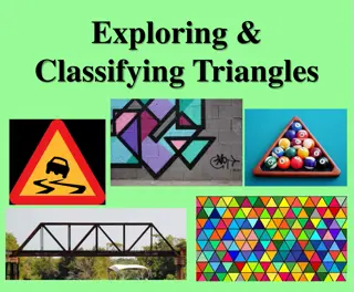 Exploring and Classifying Triangles Activities