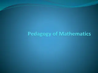 Importance of Mathematics Education and Pedagogy