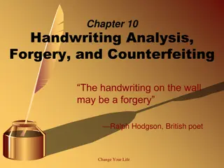 Unveiling the Intricacies of Forensic Handwriting Analysis