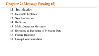 Understanding Message Passing in Distributed Systems