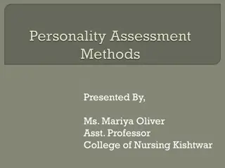 Personality Assessments in Interviews