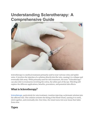 Understanding Sclerotherapy_ A Guide