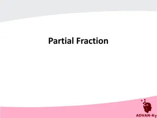 Partial Fraction Decomposition