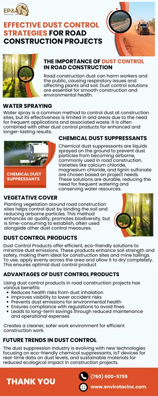 Effective Dust Control Strategies for Road Construction Projects