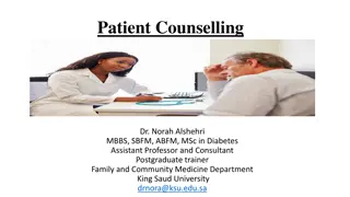 Essential Counseling Skills in Family Medicine