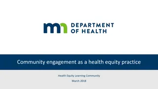 Principles of Authentic Community Engagement for Health Equity