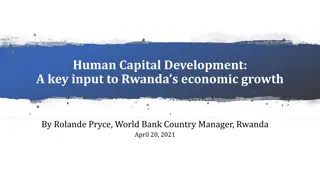 Human Capital Development for Economic Growth in Rwanda: Challenges and Strategies