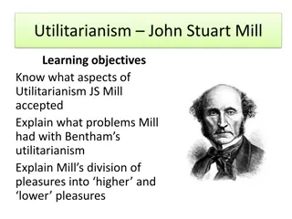 John Stuart Mill's Utilitarianism: Aspects, Criticisms, and Pleasure Categories