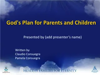 God's Plan: Parents and Children