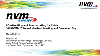 Importance of Hot-Plug and Error Handling for NVMe