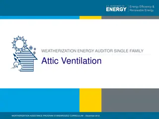 Comprehensive Guide to Attic Ventilation for Weatherization Energy Auditors