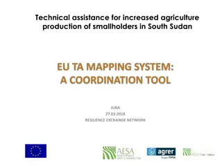 Technical Assistance for Increased Agriculture Production of Smallholders in South Sudan