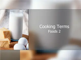 Essential Cooking Terms and Techniques Explained