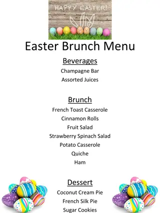 Delicious Easter Brunch Menu Recipes for a Perfect Morning Celebration