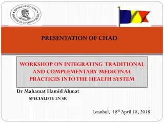 Chad Workshop on Integrating Traditional and Complementary Medicinal Practices