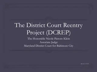 The District Court Reentry Project (DCREP) in Baltimore City