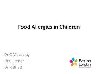 Understanding Food Allergies in Children