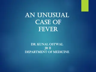 Unusual Case of Fever with Gastrointestinal Symptoms in a 22-Year-Old Patient